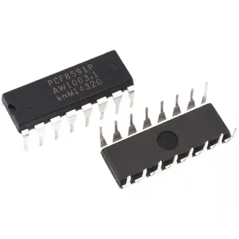 1-100PCS PCF8591P DIP-16 PCF8591 Chip 100% NOVO eletrônica