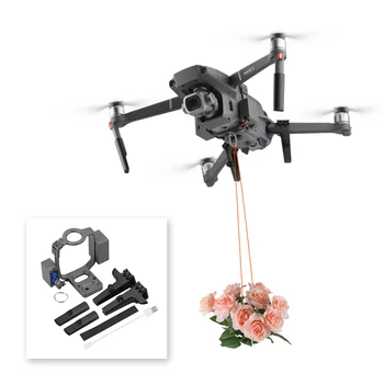1 Definir a Proposta de Casamento de Entrega de Dispositivo Dispensador de Soprador de Ar Drone Caindo de Transporte de Presente para DJI Mavic 2 Pro/Zoom