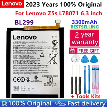 100% Original Lenovo Z5s L78071 6.3 polegadas de 3300mAh BL299 Bateria Nova Produzir Em Stock