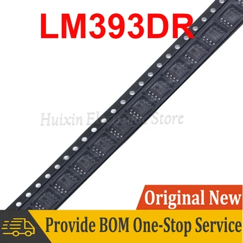 10Pcs LM393DR LM393 SOP8 LM393D SOP-8 SOP SMD Novo e Original IC Chipset