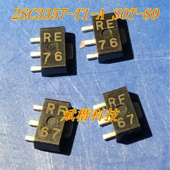 10PCS/LOT 2SC3357-T1-UM NPN de Alta-frequência transistor SERIGRAFIA RF RE SOT89