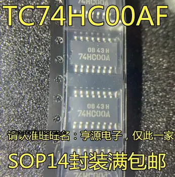 10pieces TC74HC00AF 74HC00A SOP14 5.2 MM IC Novo Original Envio Rápido