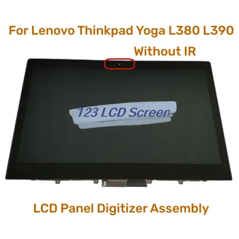 13.3 Para Lenovo Thinkpad Yoga L380 L390 YOGA, Montagem de Tela Display Touch 02HM128 02DA315 02DA313 02DA316 Panle Matriz
