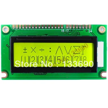 1PCS 122X32 Gráfico de Matriz de pontos LCD Módulo de Controlador IC ST7920 SPI Porta Serial Verde Amarelo Universal Display