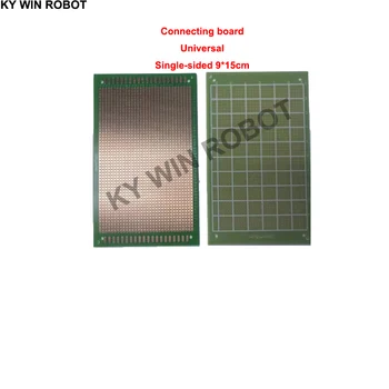 1PCS DIY 9x15 9*15CM protótipo de papel PCB universal experimental matriz da placa de circuito único-face com furos 90x150mm Alta Qual