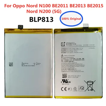 2023 Novo Original BLP813 Bateria de Substituição Para o Oppo Nord N100 BE2011 BE2013 BE2015 / Oppo Nord N200 5G de 5000mAh Bateria Telefone