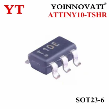 20pcs/Monte ATTINY10-TSHR ATTINY10 SOT-23-6 MCU 8 1 KB de FLASH T10E IC Melhor Qualidade.