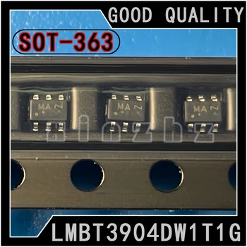 50PCS LMBT3904DW1T1G PNP/NPN Dupla Transistor SMD Pacote SOT-363/SC-88 Novo Chip Original do Transistor Tela Impressa MA