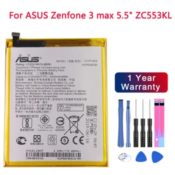 ASUS Original de Alta Capacidade C11P1609 4120mAh Bateria Para ASUS Zenfone máximo de 3 5.5