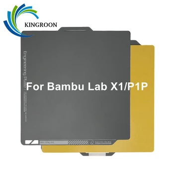 Atualização de Sublimação Construir Placa De Bambu Laboratório X1/P1P Impressora 3D Heatbed Folha Com Base Magnética Para Bambulab PEI Pro Textura