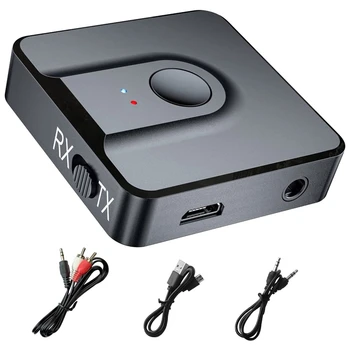 AU42 -Bluetooth 5.0 Adaptador de 3,5 Mm de Áudio do Receptor E do Transmissor Adaptador de TV/Carro com Fio de alto-Falante Para alto-Falante sem Fio