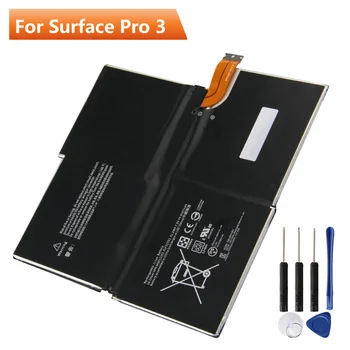 Bateria de substituição MS011301 Para o Microsoft Surface Pro 3 Pro3 G3HTA005H G3HTA009H Bateria Recarregável 5547mAh Com Ferramentas Livres