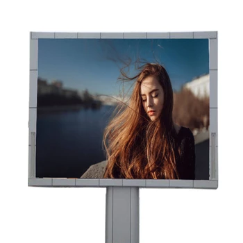 China tela de exibição de vídeo função impermeável 10mm pixels outdoor fixo instalação tela de led P10 led de parede de vídeo