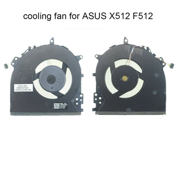 Computador CPU Ventiladores de Refrigeração Para o ASUS VivoBook X512 DA X512UA X512UF F512U 13NB0KA0AM0811 NS85C05-18L30 Laptops Cooler Ventilador do Radiador