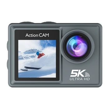 Câmera, ação de Controle Remoto Eletrônico de Estabilização de Imagem da Câmera 5K 30FPS Com wi-Fi Para o Exterior de Mergulho, Esportes