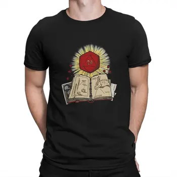 DnD Jogo Criativo Camiseta para os Homens Dungeon Master em torno do Pescoço do Poliéster do T-Shirt Personalizar Dom Roupas de Streetwear