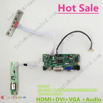 DVI-VGA-ÁUDIO de LCD da placa principal do controlador de LB104S01-TL01/TL02/TM104SBH01/02/TM104SCH02