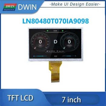 DWIN de 7 Polegadas de Alto Brilho 900nit 800x480 EK73002+EK9713/ ILI6122+ILI5960 DriverTFT Display LCD RGB Interface LN80480T070IA9098