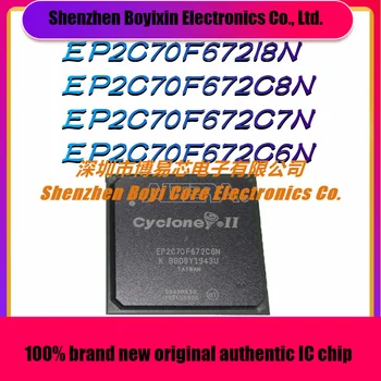EP2C70F672I8N EP2C70F672C8N EP2C70F672C7N EP2C70F672C6N Package: BGA-672 Original Genuína de um Dispositivo Lógico Programável (CPLD/FPGA)