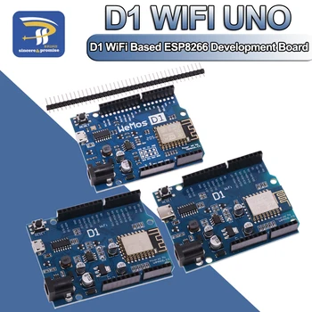 ESP-12E WeMos D1 R2 UNO R3 CH340 CH340G wi-Fi Conselho de Desenvolvimento Baseado ESP8266 Escudo Eletrônica Inteligente Para o Arduino IDE Compatível
