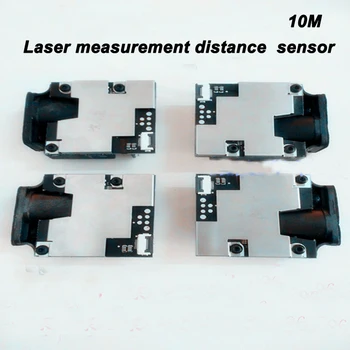 Frete grátis Alta sensor laser de alta precisão de 10M de 20HZ USB-TTL porta Serial STC microcontrolador laser de medição da distância do sensor +-1