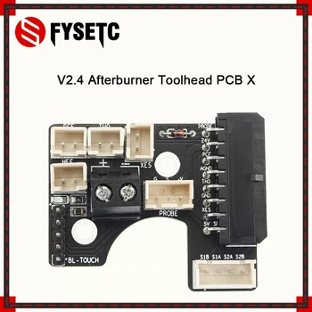FYSETC Voron 0.1/2.4 Afterburner Toolhead da Placa do PWB do Painel de Extrusora Hotend Placa placa Placa placa-Mãe a Placa de Controle de Impressão 3D