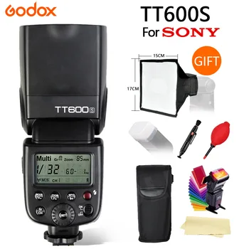 Godox TT600S Flash da Câmara para a Sony 2.4 G sem Fio Sistema X Fotografia Acessórios para a Câmera de DSLR A7S A7 A7RII A7MII A6000 A6300