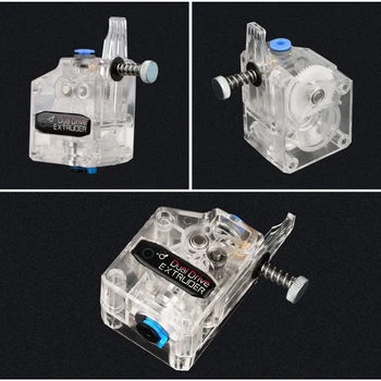 Impressora 3D Dual Engrenagem de Atualização Extrusora Kit de Modificação de Peças de Reposição Impressão de Reparação de Manutenção de Acessórios Profissionais
