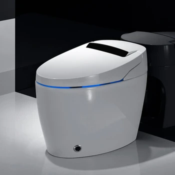 Inteligente wc Cerâmica Calor do Corpo Assento Auto Inteligente Wc Sensor SANITÁRIO Sanitary Ware Inteligente Wc