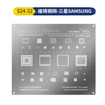 Mecânico Universal BGA Reballing Estêncil para Samsung S7 G9300 G9350 G9380 G930F Exynos 8890 MSM8896 de Energia da CPU WIFI Áudio Chip IC
