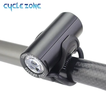Mini XPG DIODO emissor de Luz de Moto 350 Lumens USB Recarregável MTB Frente a Luz de Bicicleta de Montanha do Farol 3W Lanterna de Bicicleta Capacete da Lâmpada