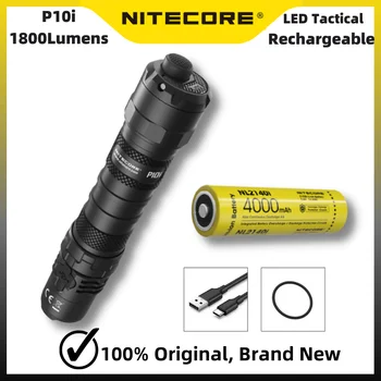 MITECORE P10i 1800Lumens Lanterna LED USB-C Recarregável i-de Geração de 21700 Tático Troch Lanterna Com Bateria 4000mAH