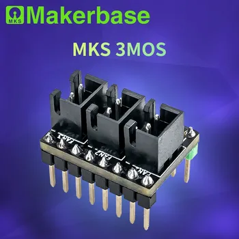 MKS 3MOS módulo de Plug-in 3 FAN placa de expansão estendido adaptador de impressora 3d de peças para a MKS Robin Nano V3 Monsster8 GEN L TinyBee