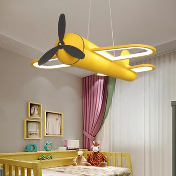 Moderna Led luzes pingente para Crianças, Sala de Crianças de Menino Quarto de Deco home de Teto, Iluminação de aeronaves, Fixtur