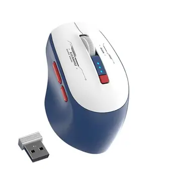 Mouse sem fio Recarregável Mouse Óptico Para notebook sem fio Ratos Tranquila Clique de Mouse USB Para PC Computador Portátil
