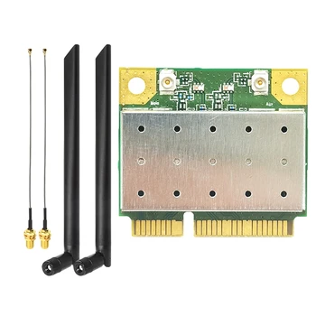 MT7612EN 2,4 G 5G Dual Band Gigabit, Rede sem Fio do Cartão PCIE MINI wi-FI Módulo de Placa de Rede Para Linux, Android