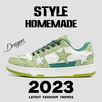 Na moda a marca de nicho quatro épocas desportivas tendência de sapatos de tênis masculino casual sapatos 2023 novo quente Zapatiras de Hobreten de homens bons