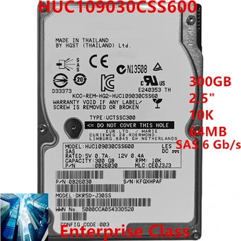 Novo HDD Original Para a Hgst de 300GB, DE 2,5
