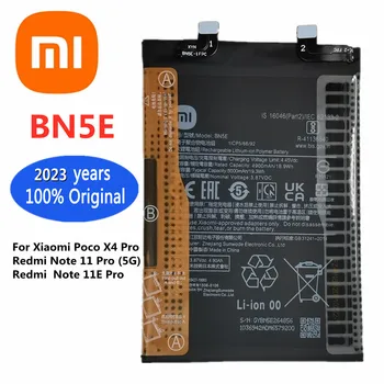 Novo Original Qulity Alta BN5E 5000mAh Bateria do Telefone Para o Xiaomi Mi Redmi Note11 Pro 5G / POCO Pro X4 5G / Nota 11E Pro Bateria