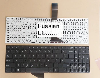 NÓS Teclado russo Para ASUS Ultrabook X501 X501A X501U S501A S501U R502A R502U 0KNB0-6124US00 AEXJ5U01110 9Z.N8SSQ.201 Sem Moldura