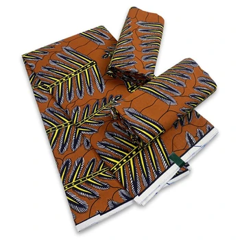 Origina-Africana de Cera Tecido Verdadeira Cera Nigeriano Ancara Bloco de Impressões de Tecido Batik holandês Pagne 100% Algodão, de 2023 Para Costura VL-16