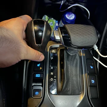 Para Hyundai para a nova e moderna, de Shengda ix45 santa Fe nome da imagem Tucson engrenagem sticklever cabeça de mudança de marcha cabeça de botão de mudança de marcha de Handebol