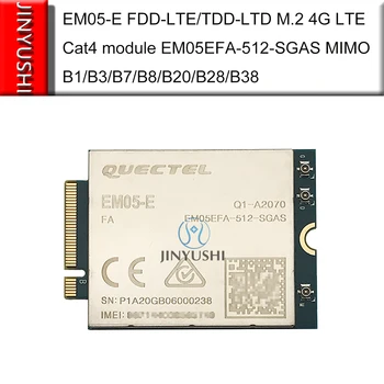 Quectel EM05-E FDD-LTE-TDD-LTD M. 2 4G LTE Cat4 módulo EM05EFA-512-SGAS MIMO B1/B3/B7/B8/B20/B28/B38