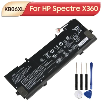 Substituição da Bateria do Portátil KB06XL HSTNN-DB7R Para o HP Spectre X360 15-B Z6K97EA Z6L01EA Z6K99EA 902401-2C1 Com Ferramentas de