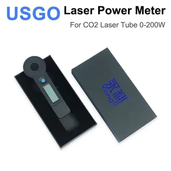 USGO Laser Portátil Medidor de Energia HLP-200B 0-200W de Alta Precisão para Co2 de gravação a Laser da Máquina de Corte do Tubo do Laser de Dinamômetro