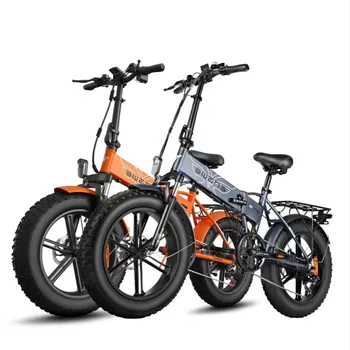 Venda quente 20inch gordura pneu dobrável 48v 750W Poderoso Motor 7Speeds Bicicleta elétrica de 45 KM/H Montanha de Neve city bike elétrica homens