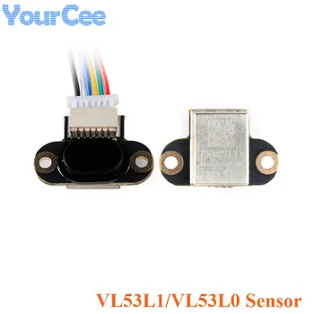 VL53L0 VL53L1 Laser Variando Sensor de Distância Módulo Serial TTL IIC I2C 3-200cm 4-400 cm 3.3-5V
