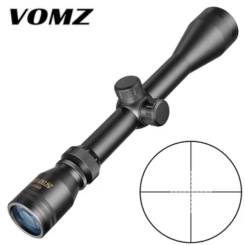 VOMZ 3-9X40 Caça tático de mira Óptica Fio de Retículo Ar Rifle Besta de Mil rifle âmbito Spotting scope de rifle de caça