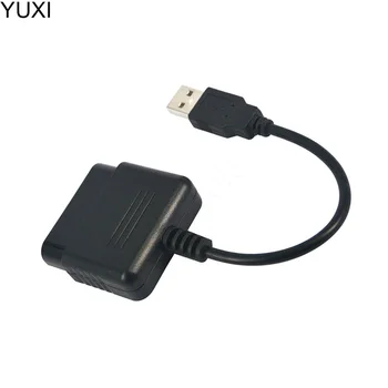 YUXI 1pc USB Adaptador de Cabo do Conversor Para o Controlador de Jogos Para PS2 para PS3, PC, Vídeo Game Acessórios
