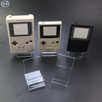 YuXi Transparente de Plástico transparente Suporte de Prateleira, Janela de Exibição do Contador Vitrine Para GB, GBA SP GBC para 3DS 2DS para PSP PSV Console